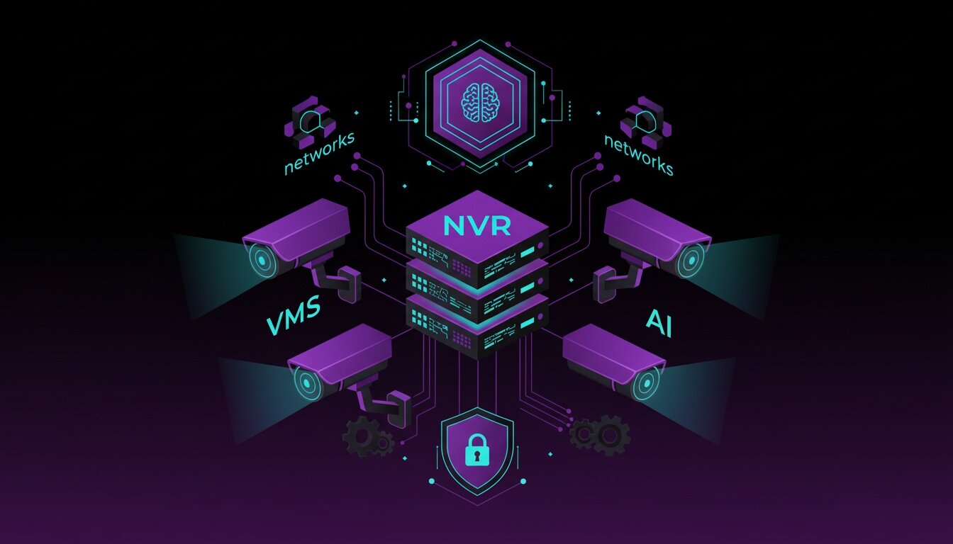 Videovigilancia básica: NVR, cámaras IP y VMS explicado fácil